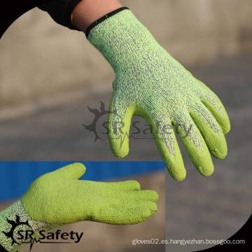 SRSAFETY invierno estilo de uso, guantes de espuma de látex alemán